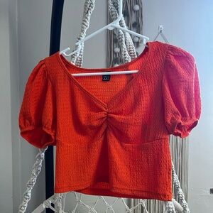 Women's Orange Top